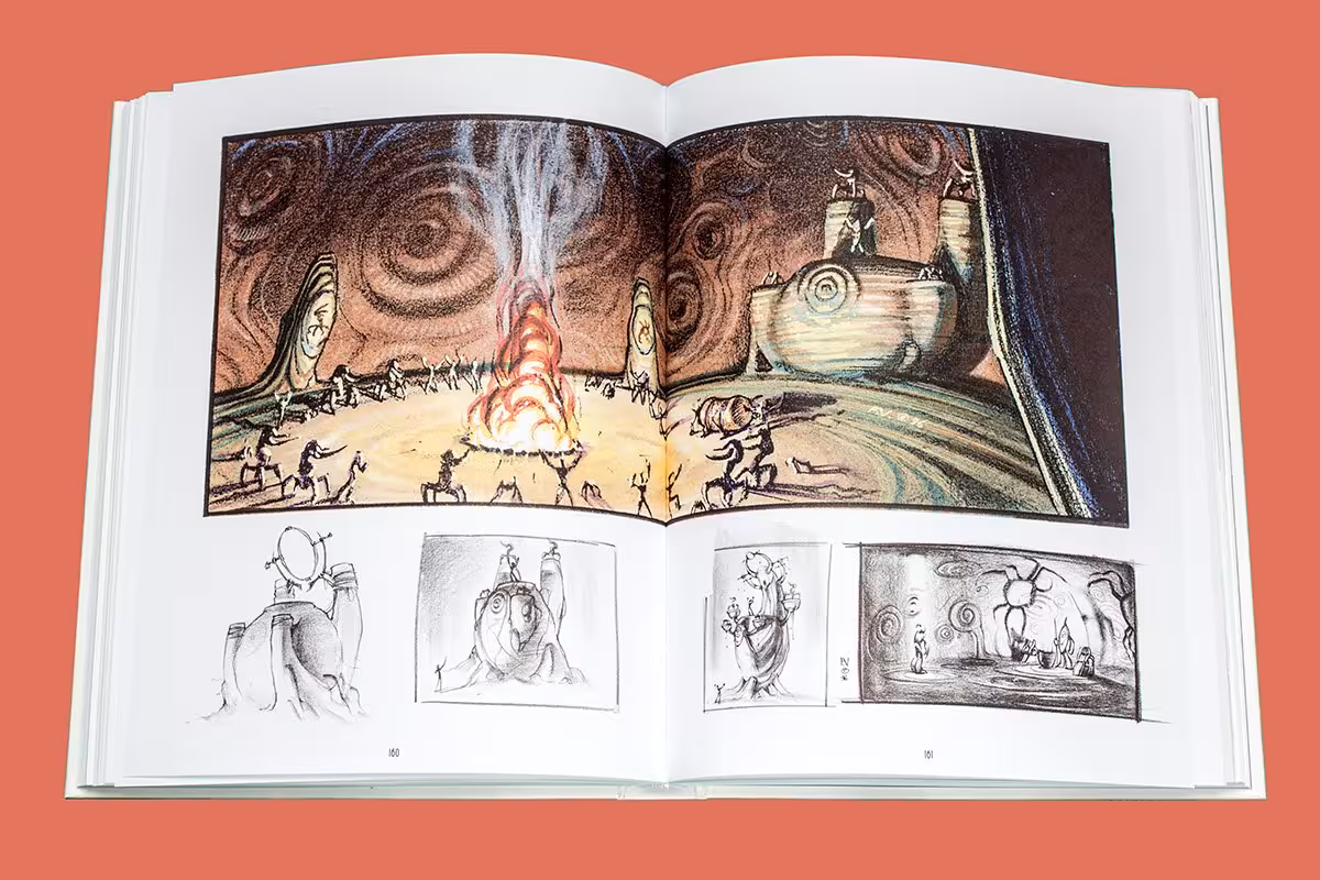 A look at the images in Abe's Origins. Image from: <a href ='https://indie-by-design.myshopify.com/products/oddworld-abes-origins'>Indie By Design</a>.